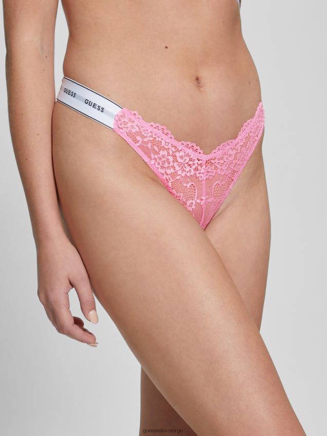 Guess belle blonder string rosa blomst rosa blomst kvinner F0LJ809783
