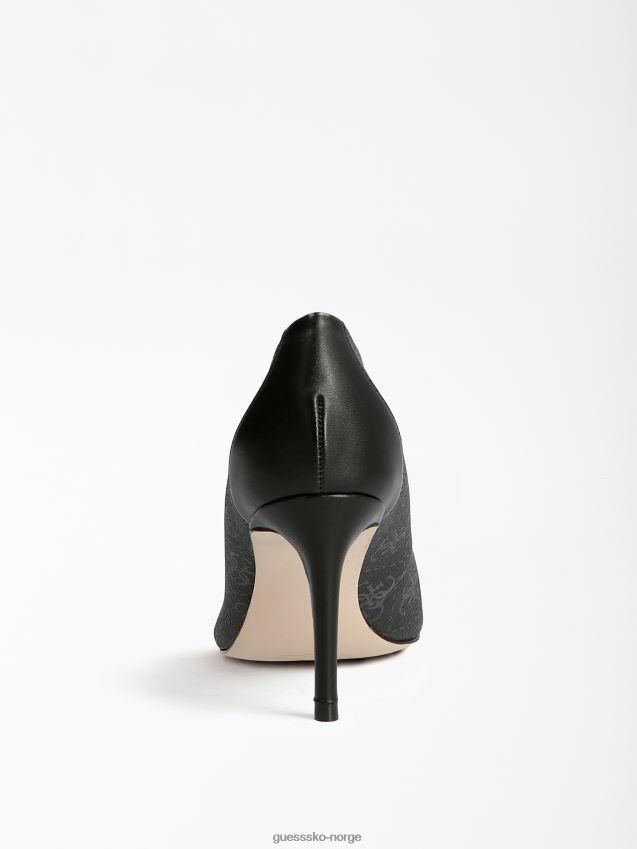 Guess aleda 4g logo banesko svart multi svart multi kvinner F0LJ806496