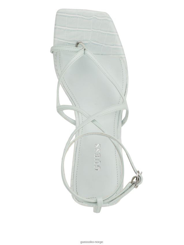 Guess arisae blokkhælte sandaler lt grønn Den er grønn kvinner F0LJ8010006