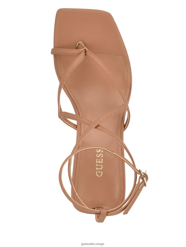 Guess arisae sandaler med blokkhæl medium naturlig middels naturlig kvinner F0LJ809988