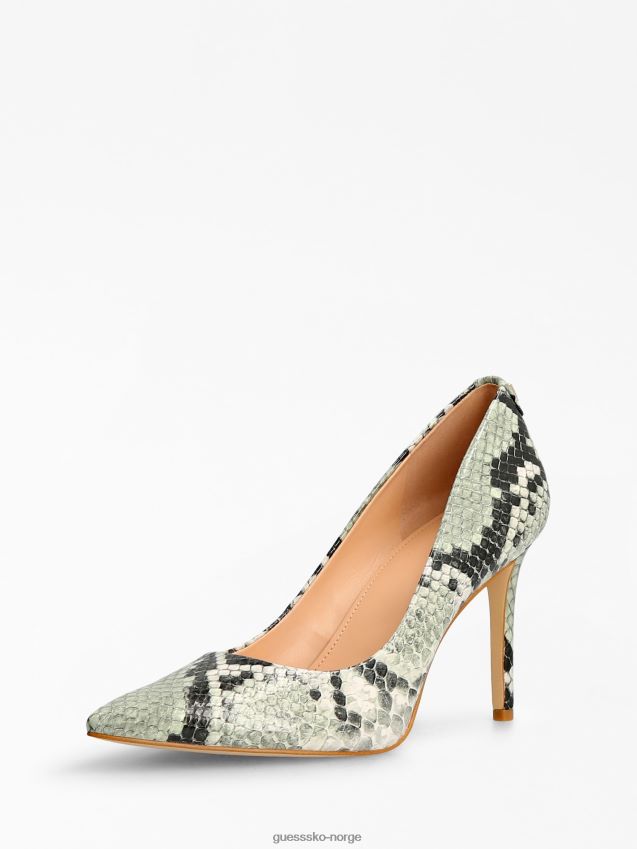 Guess beige piera banesko med dyretrykk beige kvinner F0LJ803292