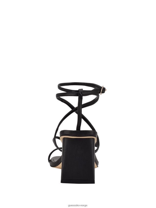 Guess black1 arisae sandaler med blokkhæl svart 1 kvinner F0LJ8010002