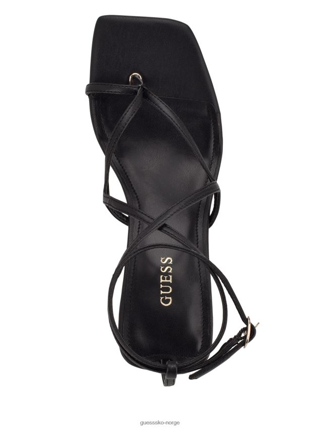 Guess black1 arisae sandaler med blokkhæl svart 1 kvinner F0LJ8010002