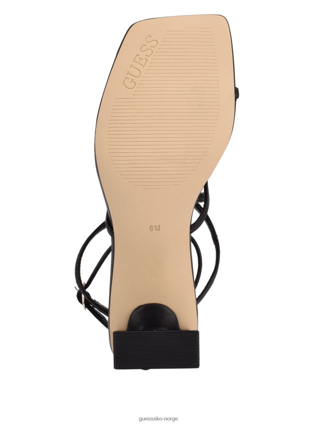 Guess black1 arisae sandaler med blokkhæl svart 1 kvinner F0LJ8010002