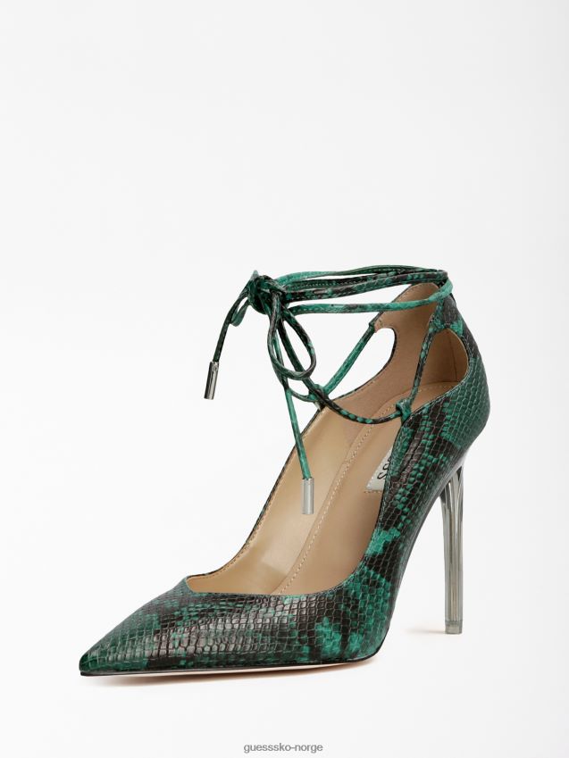 Guess grå multi sebbie croc print banesko grå multi kvinner F0LJ806344