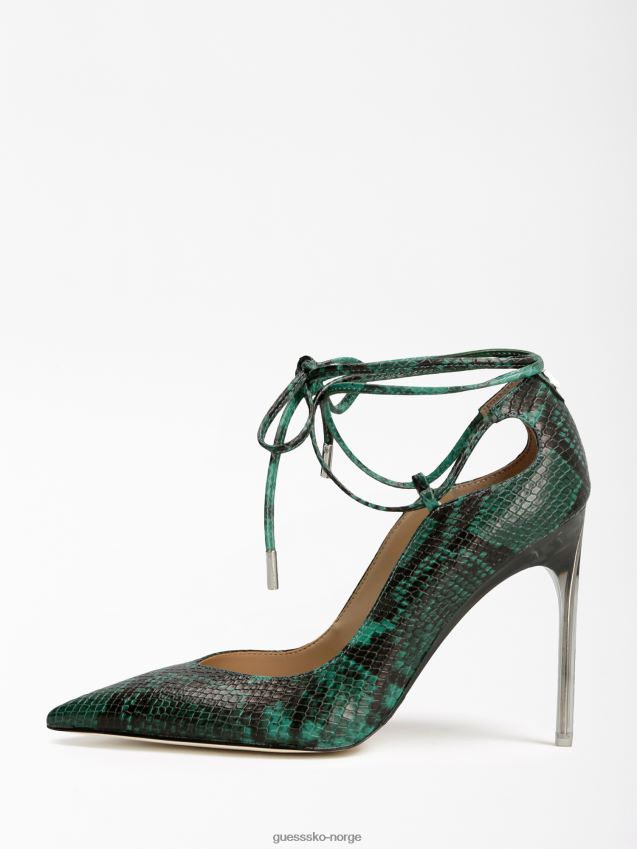 Guess grå multi sebbie croc print banesko grå multi kvinner F0LJ806344