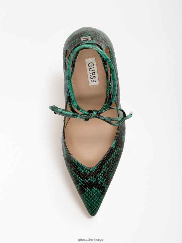 Guess grå multi sebbie croc print banesko grå multi kvinner F0LJ806344