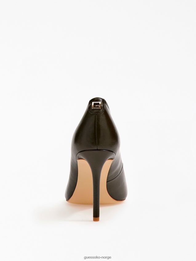 Guess grønne piera banesko i ekte skinn grønn kvinner F0LJ803031