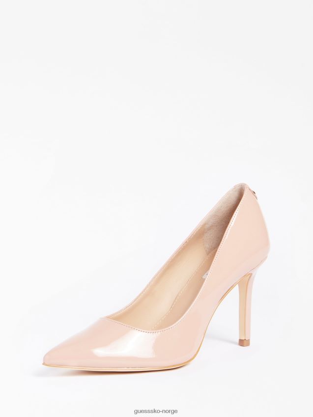 Guess krem dafne patent domstol sko krem kvinner F0LJ805587