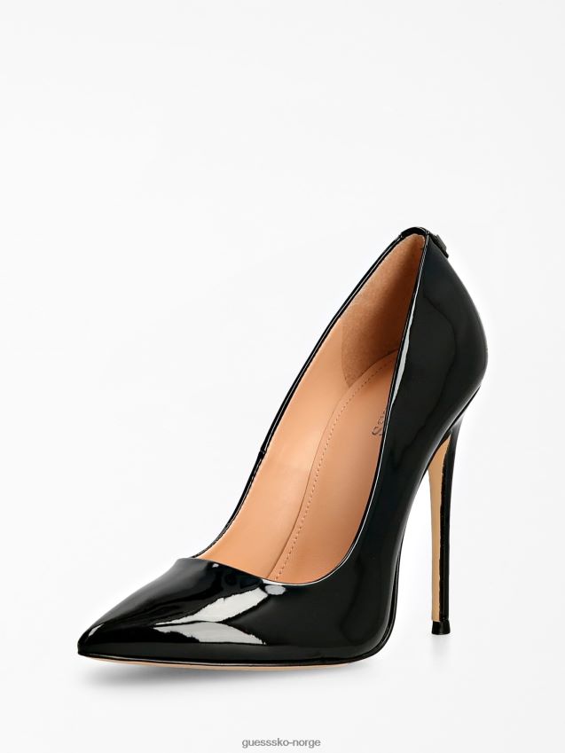 Guess lakk felyx court sko svart svart kvinner F0LJ805601