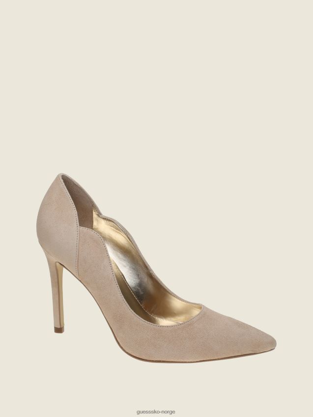 Guess lette naturlige 110 faida-skallete pumps lys naturlig 110 kvinner F0LJ809996