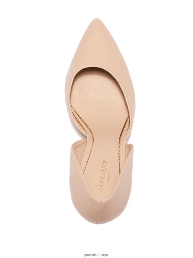 Guess naken heartbreaker lær d\'orsay pumpe naken kvinner F0LJ8010038