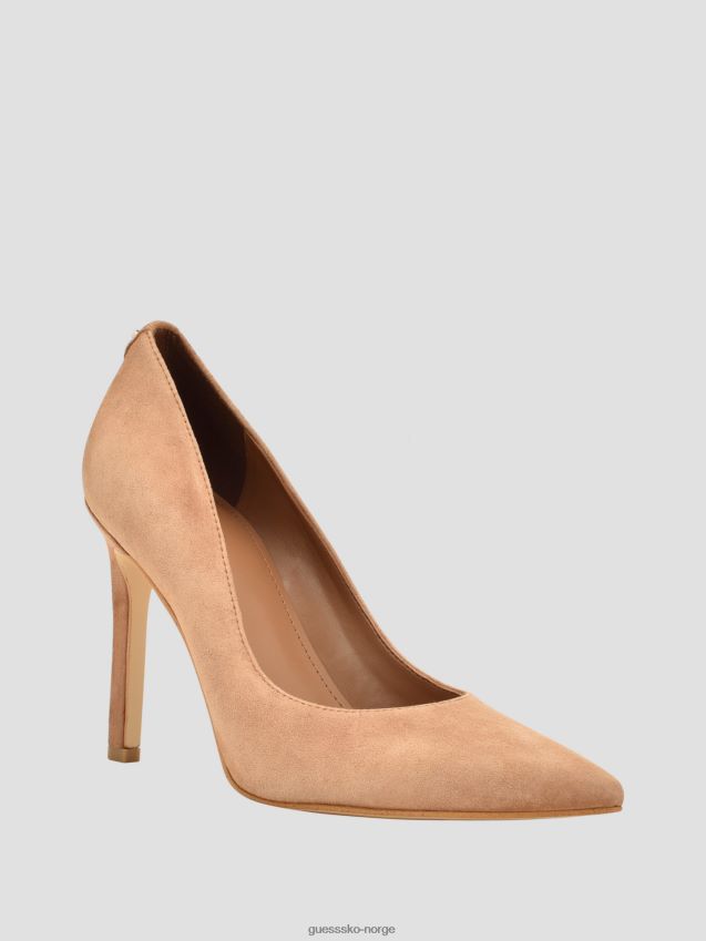 Guess seanna semsket pumpe medium brun middels brun kvinner F0LJ809907