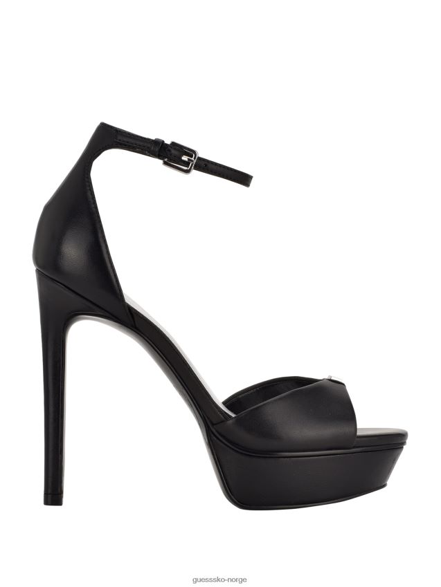 Guess sorte 002 ellsyn plattformhæler svart 002 kvinner F0LJ809981