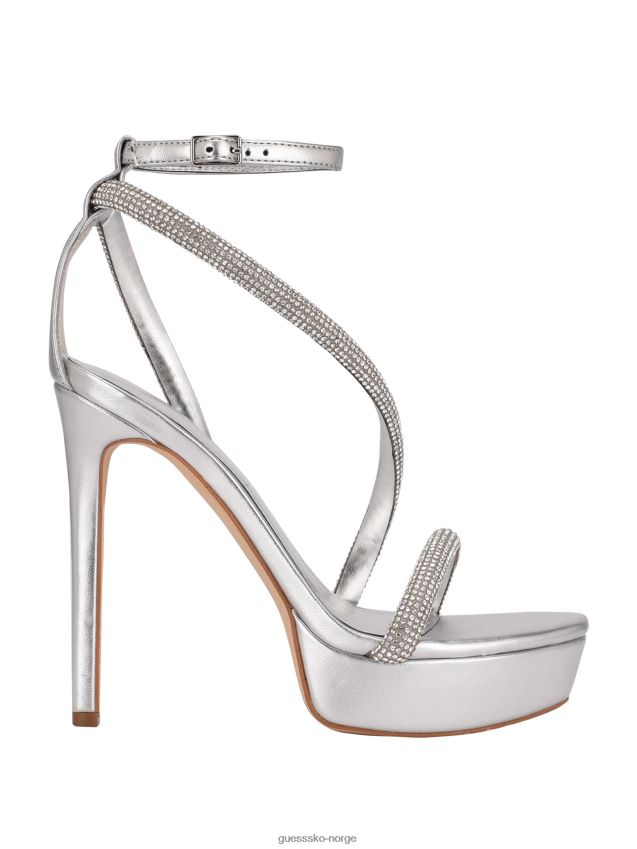 Guess stripe rød touch casidee rhinestone platform hæler stripe rød touch kvinner F0LJ809992