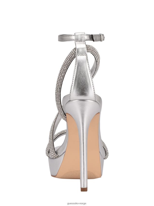 Guess stripe rød touch casidee rhinestone platform hæler stripe rød touch kvinner F0LJ809992