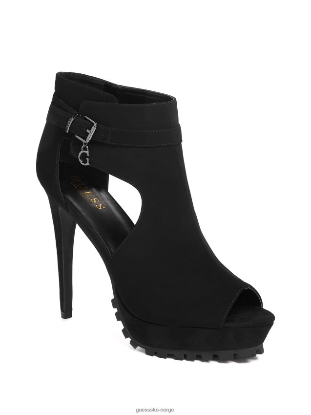 Guess svarte zandy strappy hæler svart kvinner F0LJ807555