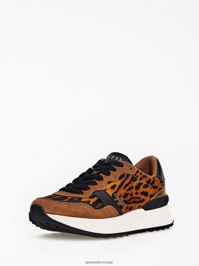 Guess animalier vinna animalier løpesko dyrere kvinner F0LJ805588