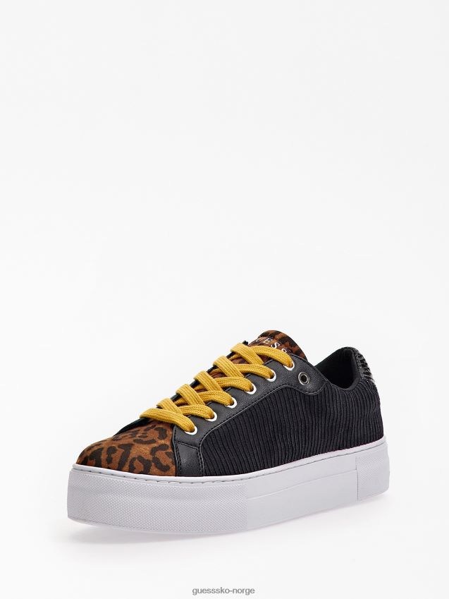 Guess dyrere garmini-sneakers med dyretrykk dyrere kvinner F0LJ803328