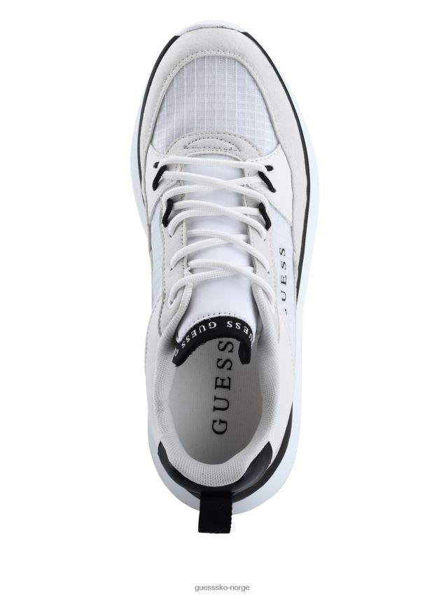 Guess elfenben 150 degrom logo joggesko elfenben 150 kvinner F0LJ809948