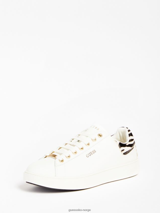 Guess flerfarget mønster melania joggesko med folierte innlegg flerfarget mønster kvinner F0LJ802958