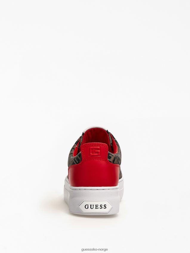 Guess giaa g cube logo sneaker svart multi svart multi kvinner F0LJ805616