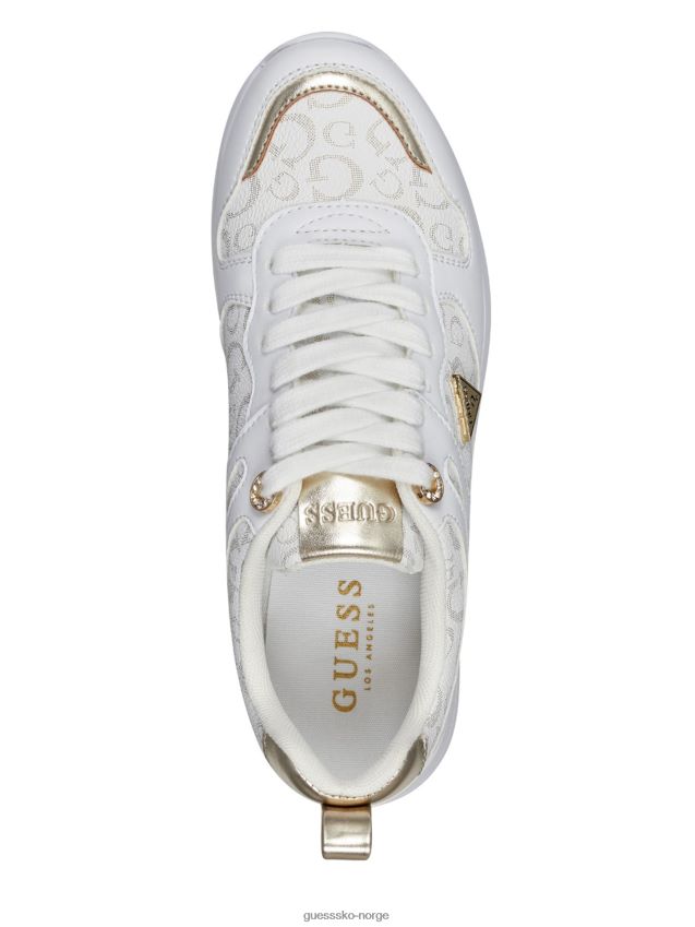 Guess gld-1 gull jolies logo joggesko gld-1 gull kvinner F0LJ807432