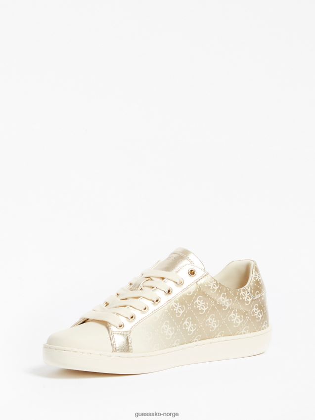 Guess gull rosalia 4g logo joggesko gull kvinner F0LJ805515