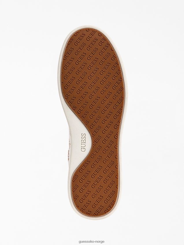 Guess hvit mely 4g peony logo joggesko hvit kvinner F0LJ805563