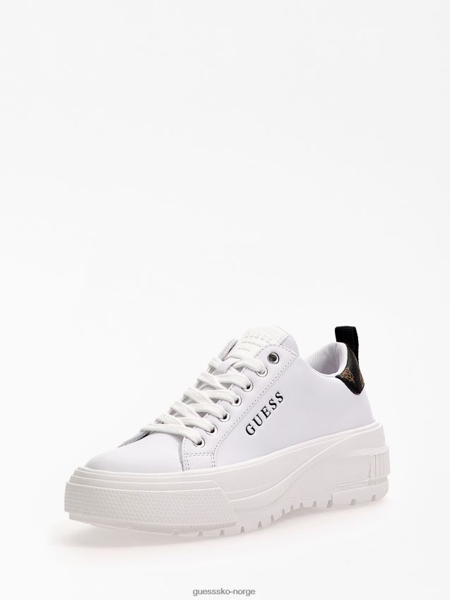 Guess hvite multi eladie joggesko med gummisåle hvit multi kvinner F0LJ805471