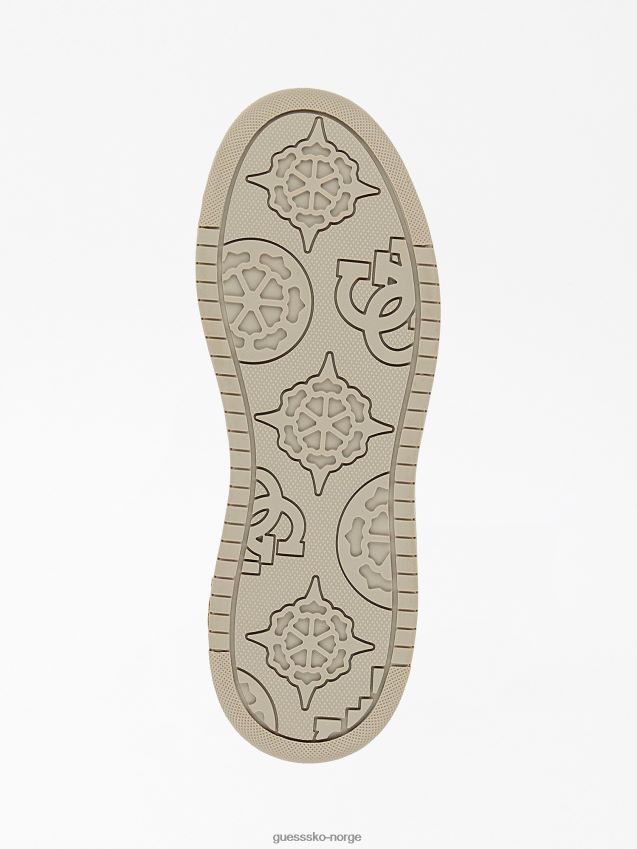 Guess hvite tokyo-sneakers med python-trykk hvit kvinner F0LJ803438