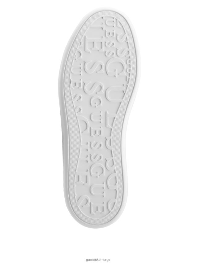 Guess ivory rockies pop-hæl joggesko elfenbein kvinner F0LJ809945