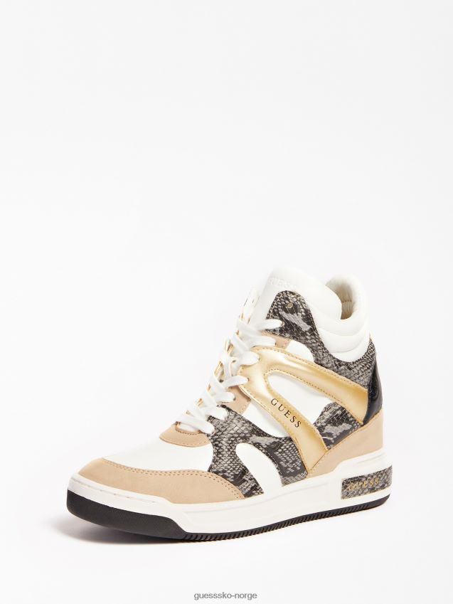 Guess kile lisa joggesko hvit hvit kvinner F0LJ803437