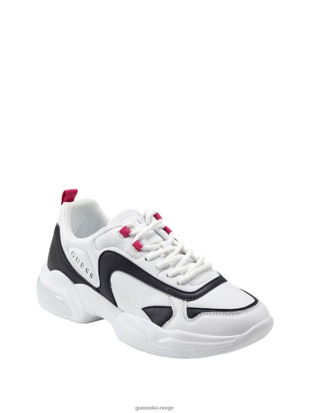 Guess låseboble joggesko mellomrosa middels rosa kvinner F0LJ807548