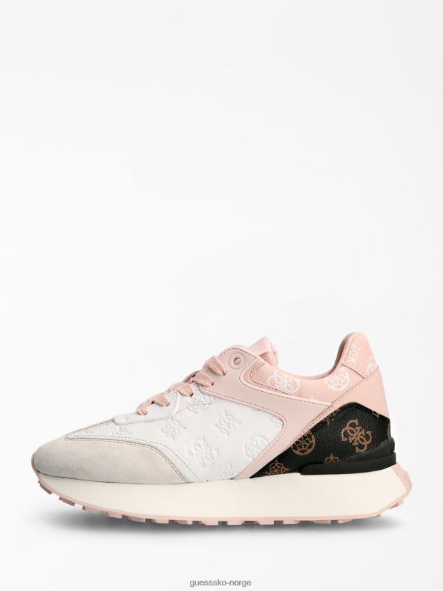 Guess luchia 4g peony logo joggesko multi rosa multi rosa kvinner F0LJ803033