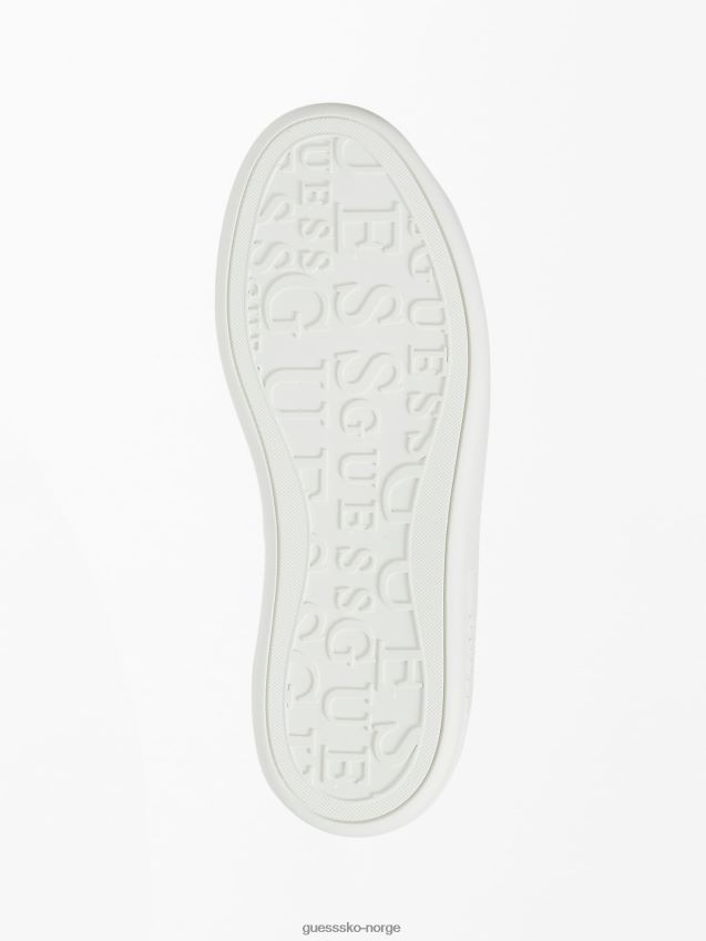 Guess lyseblå rockies sneaker i ekte skinn lyse blå kvinner F0LJ803116