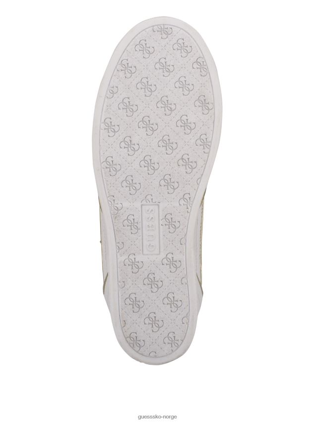 Guess middels brun flora-logo joggesko middels brun kvinner F0LJ809914