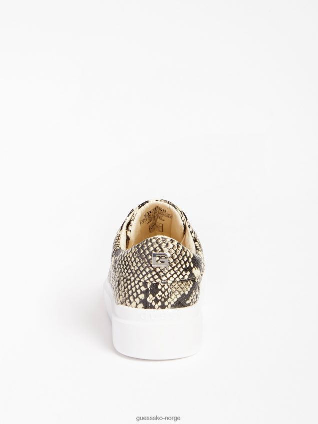 Guess multifarget mønster python-print hilan joggesko flerfarget mønster kvinner F0LJ803581