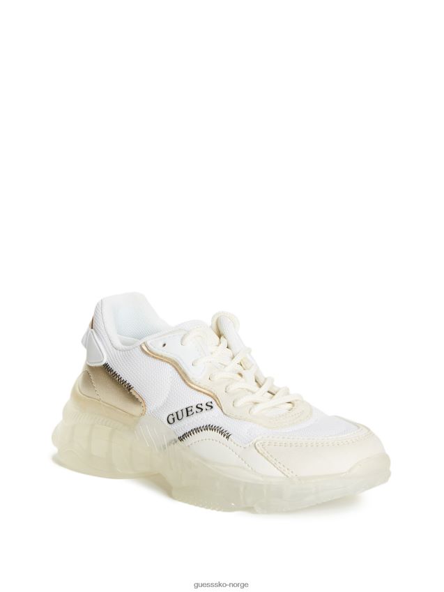 Guess panna knolls monokrome joggesko panna kvinner F0LJ807522