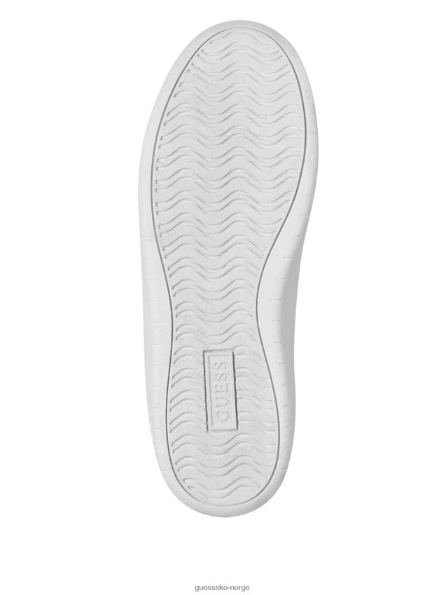 Guess prik low-top joggesko lys naturlig lys naturlig kvinner F0LJ807445