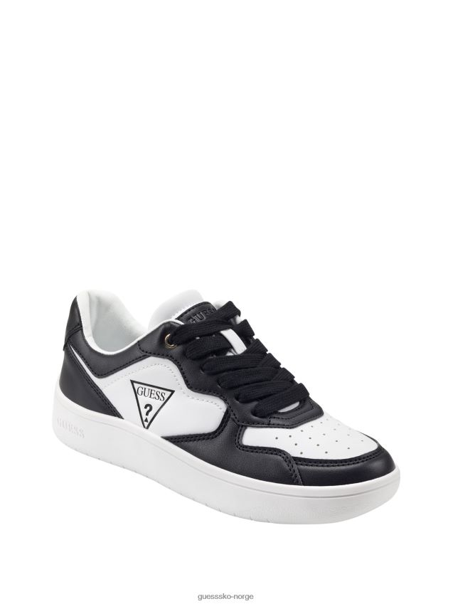 Guess prik low-top joggesko panna panna kvinner F0LJ807434