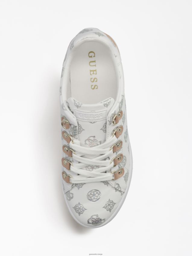 Guess reneey 4g peony logo joggesko lys rosa lyserosa kvinner F0LJ806481