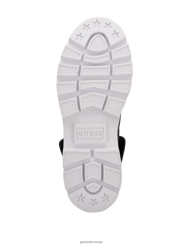 Guess svarte horlo chunky high-top joggesko svart kvinner F0LJ809978