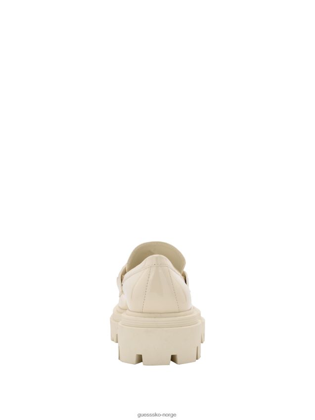 Guess ivory 150 keates lug-sole loafers elfenben 150 kvinner F0LJ809919