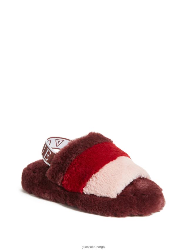 Guess liddie fuskepels tøfler multi multi kvinner F0LJ807529