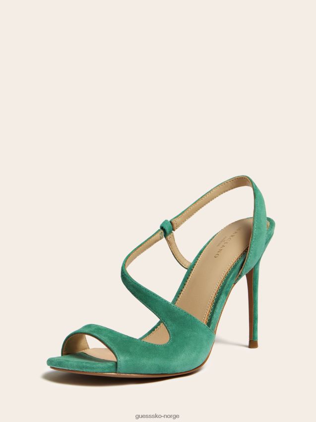 Guess grønn marciano semsket sandal grønn kvinner F0LJ803653