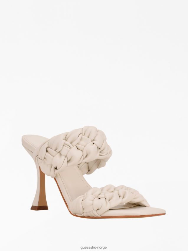 Guess hvite harlie flettede muldyr hvit kvinner F0LJ805474