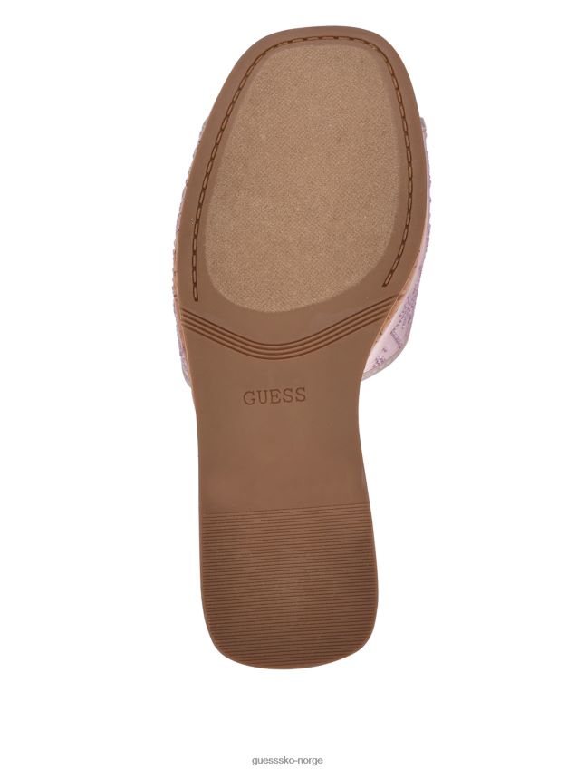 Guess catiae logo rhinestone kiler medium rosa middels rosa kvinner F0LJ8010001