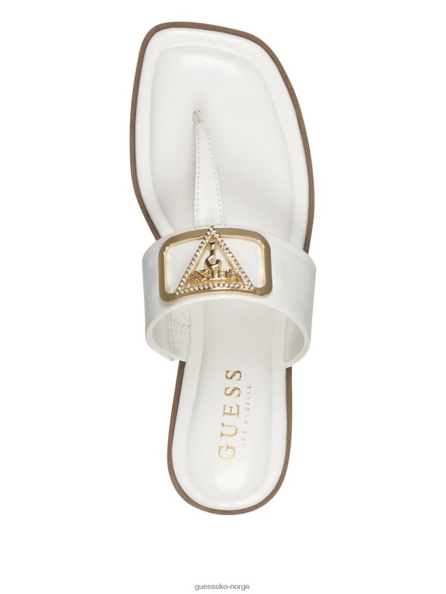 Guess frosty bling t-rem sandaler panna panna kvinner F0LJ807496