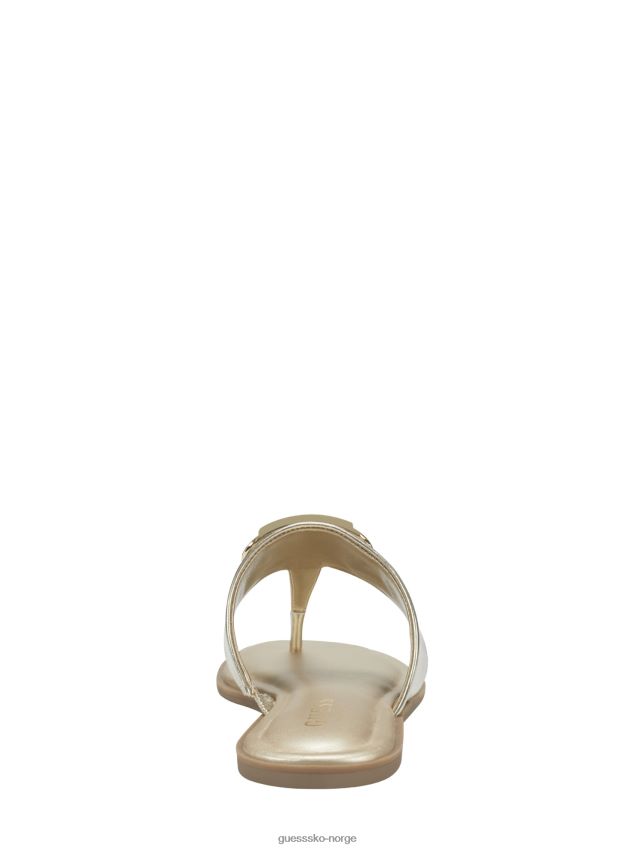 Guess gld-1 gull frosty bling t-rem sandaler gld-1 gull kvinner F0LJ807557